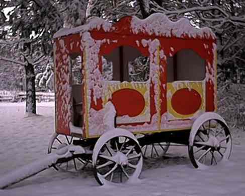 Circus Wagon- winter